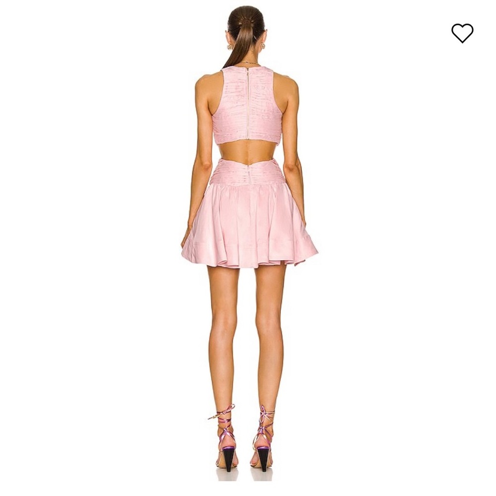 Aje Introspect Mini Dress in Pink - Picture 2 of 5